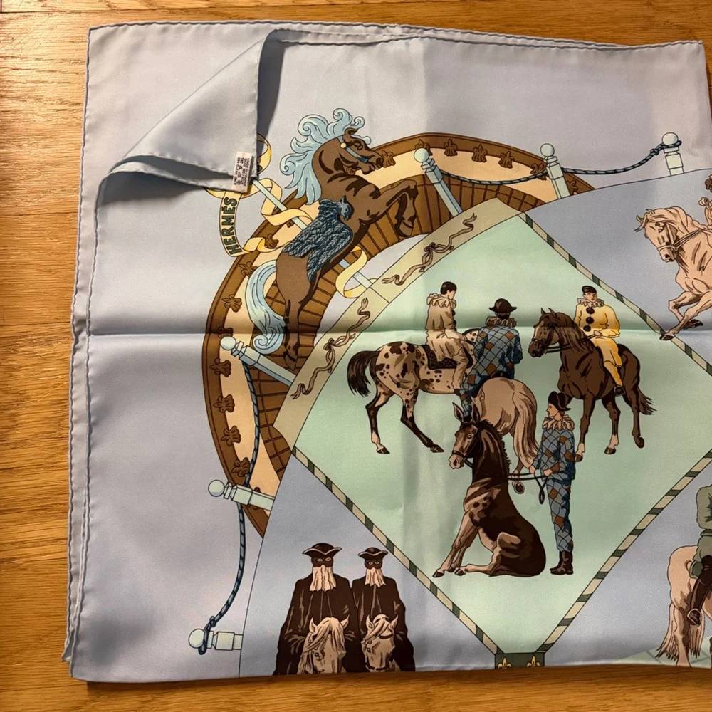 Hermes Silk Scarf - Picture 3 of 4